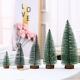 thumbnail image 2 of Byujiro Mini Christmas Tree Stick White Cedar Desktop Small Christmas Tree Christmas Decorations Portable Holiday Tree, 2 of 7