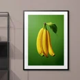thumbnail image 4 of Blueberry Banana Orange Print Simple Fruit Restaurant Fruit Wall Decor Colorful Food Poster Kitchen Wall Art Fresh Berry Print, 4 of 5