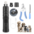 thumbnail image 3 of Cortaúñas Perro Molinillo De Uñas Mascota, luz Led Recargable Malubero, Azul y Negro, 3 of 5