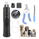 thumbnail image 3 of Cortaúñas Perro Molinillo De Uñas Mascota, luz Led Recargable Malubero, Azul y Negro, 3 of 5