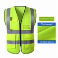 thumbnail image 1 of Safety High Visibility Vest Adjustable Security Vests Traffic Night Outdoor For Running Cycling Sports, 1 of 7