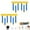 2PC, variant on Catching Sticks Game,Catching Sticks Game Reaction Training Toy,Drop Stick Game,Sticks Game Challenge Game,Adjustable Speed Catching Game,Drop Sticks Game Challenge Game,Reflex Challenge Game