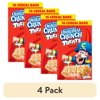 (4 pack) Cap’n Crunch Treats with Rice Crisps Cereal Bars, Original Crunch, 0.84 oz, 16 Count Box
