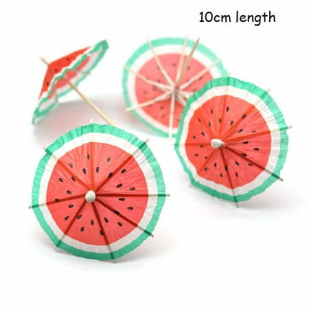 

10Pcs Pineapple Flamingo Cocktail Sandwich Cupcake Food Picks Wooden Honeycomb Umbrella Jungle Party Toothpicks Appetizers