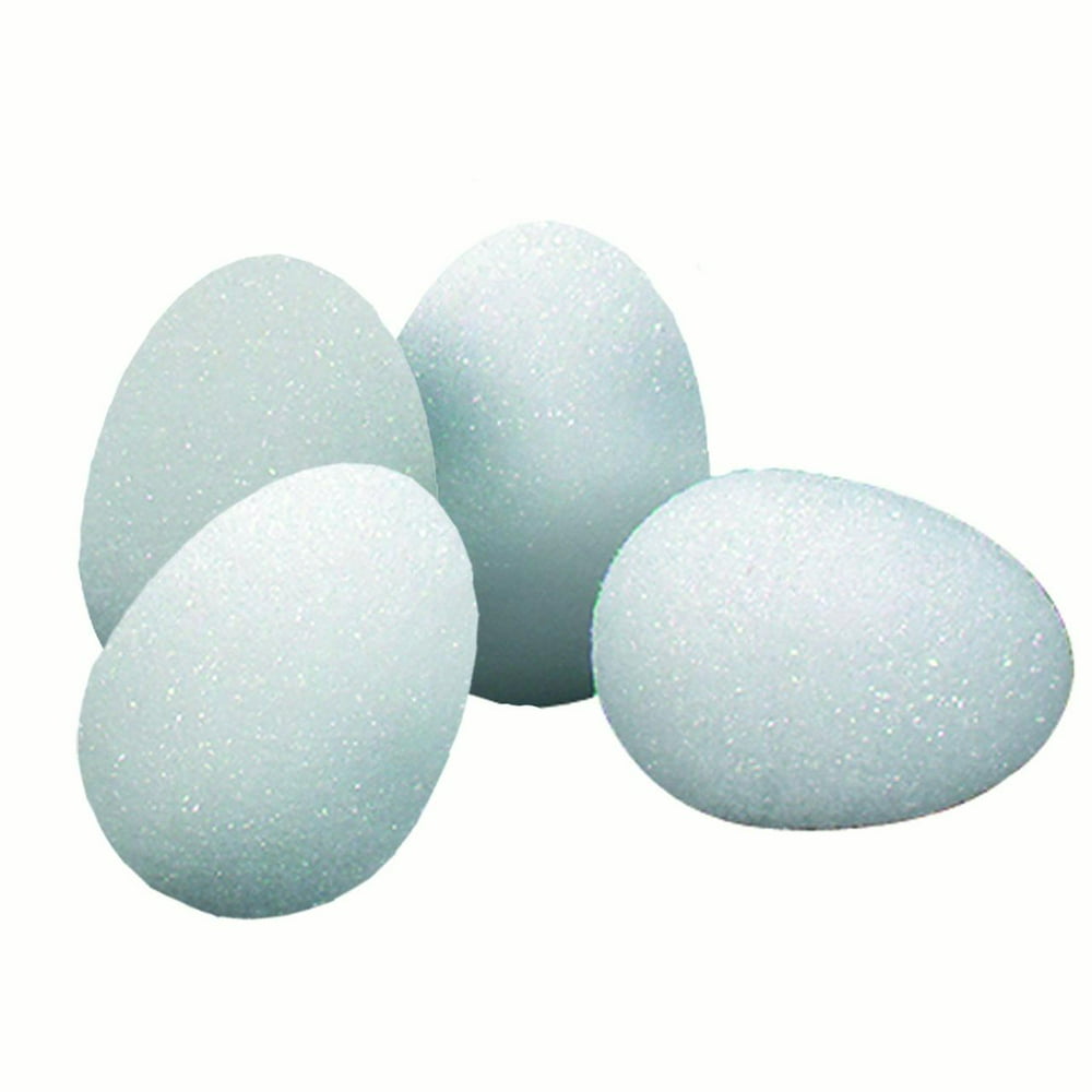 Hygloss® Styrofoam 2" Eggs, White 36/pkg