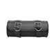thumbnail image 4 of Bolsa de herramientas para motocicleta de cuero artificial con espacio suficiente, universal, duradera, para guardar equipaje, color negro, 4 of 15
