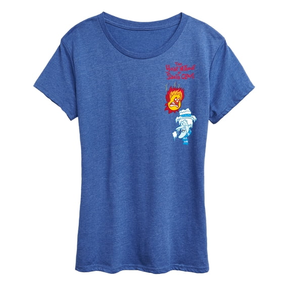 The Year Without a Santa Claus - Heat Miser Cold Miser Women's Short Sleeve Graphic T-Shirt