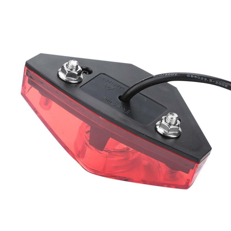 6-80V LED Electric-Bike Scooter Rear Tail Safety Light E-Bike Brake Lamp DIY