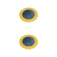 thumbnail image 4 of Matsuzay Cubierta de drenaje de piso de silicona desodorante colador de fregadero de casa interior reemplazo de accesorios de filtro de cabello Azul amarillo 2piezas, 4 of 6
