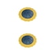 thumbnail image 3 of Cubierta de drenaje de piso de silicona Advancent 2piezas Azul Amarillo, 3 of 6