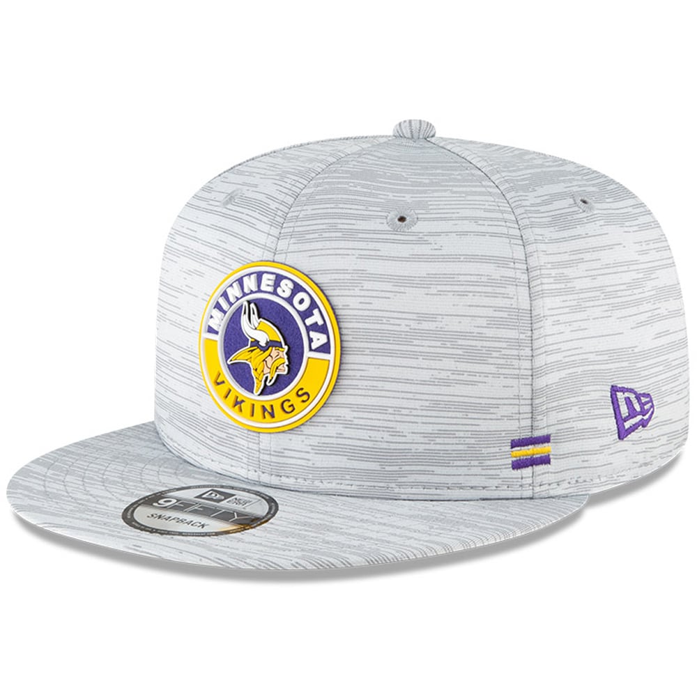 gray vikings hat
