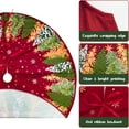 thumbnail image 6 of Christmas Tree Skirt 36 Inches, Large Xmas Tree Skirts, Perfect for Christmas Holiday Home Decoration(Snowflake & Tree), 6 of 7