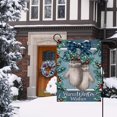thumbnail image 2 of Rdsfhsp Warm Winter Wishes Gloves Decorative Garden Flag, Farmhouse Yard Flags for Outside Decorations, Christmas Winter Outdoor Small Decor 12x18, 2 of 5