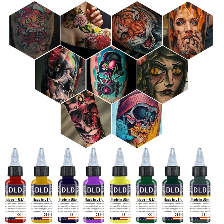 50 Colors Deluxe Tattoo Ink Set