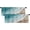 Abstract Beach, variant on Emvency 2 Pack Valances Window Treatments, Summer Beach Ocean Plants Blue Sea Blackout Drapes Adjustable Curtain for Windows Living Room Kitchen Over Sink, 52x18 Inch Rod Pocket Valances