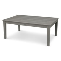 POLYWOOD Newport 28" x 42" Coffee Table in Slate Grey
