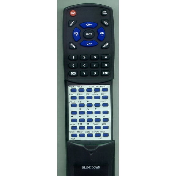 Replacement Remote for Coby RC-028,KTFDVD1560, KTFDVD1093, TFDVD577, KTFDVD7093