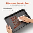 thumbnail image 5 of Baking Pan Set 3-Piece Nonstick Carbon Steel Bakeware Set with Silicone Handle, 5 of 7