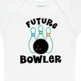 thumbnail image 4 of Inktastic Future Bowling Childs Bowling Boys or Girls Baby Bodysuit, 4 of 5