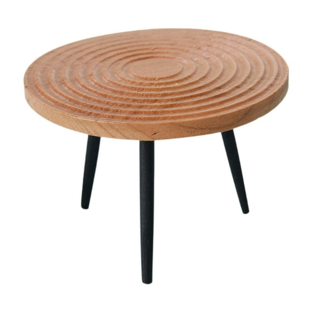 Mesas auxiliares en miniatura, modelo 1/12, juego de muebles de juguete, mesita de noche, juguete para niños, adorno de sala de estar, decoración,