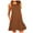 Z-Coffee, variant on Sawvnm Summer Dresses for Women Beach Sundress Sleeveless Casual Loose Party Tank Dress with Pockets Pink S