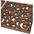thumbnail image 3 of BirdRock Home Rubber Stepping Stone Tiles - 12 x 12" - Set of 3 - Copper, 3 of 5