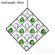 thumbnail image 2 of Joyería de cristal - Colgante de jardín de cristal Prisma de joyería de cristal para ventana, jardín, decoración del hogar, 2 of 5