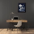 thumbnail image 4 of Robinson, Carol 20x24 Black Modern Framed Museum Art Print Titled - Indigo Botanical II Revisited, 4 of 5
