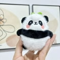 thumbnail image 6 of Plush Panda Keychain Stuffed Animal Soft Kawaii Keyring Pendant for Car Keys Backpacks Bags, Cute Mini Doll Keychain Accessories, Birthday Gifts for Her Him Adults Friends Girls Boys Christmas, 6 of 6