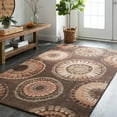 thumbnail image 2 of Mohawk Home Prismatic Crete Multi Transitional Geometric Precision Printed Area Rug, 8'x10', Brown & Blue, 2 of 5