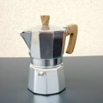 thumbnail image 1 of Cafetera de estilo europeo engrosada, olla octogonal, cafetera hecha a mano, cafetera moka, olla de extracción en frío, herramientas para preparar café, 1 of 5