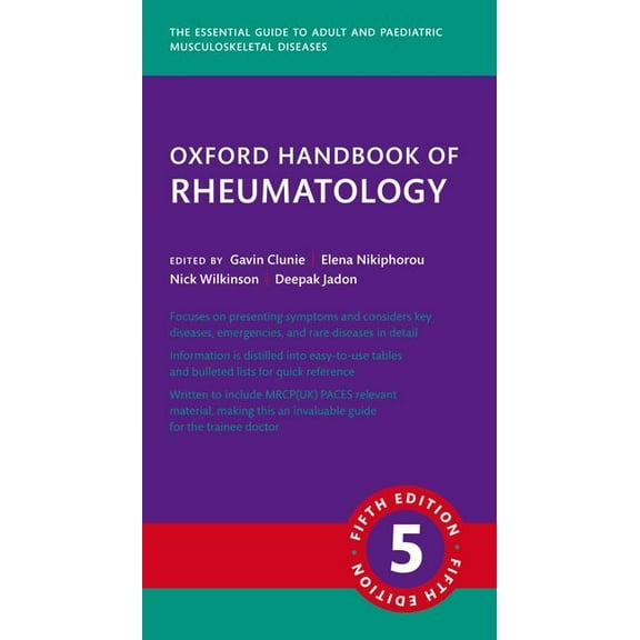 Oxford Medical Handbooks Oxford Handbook of Rheumatology, (Paperback)