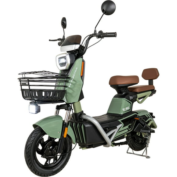 Bicicleta Electrica Moto Bici Scooter 3 Vel 55km/h 800w 60v Verde Bizmo