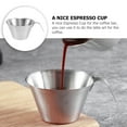 thumbnail image 5 of Stainless Steel Espresso Cup Handheld Espresso Shot Cup Espresso Pouring Cup Stainless Frother Cup, 5 of 6