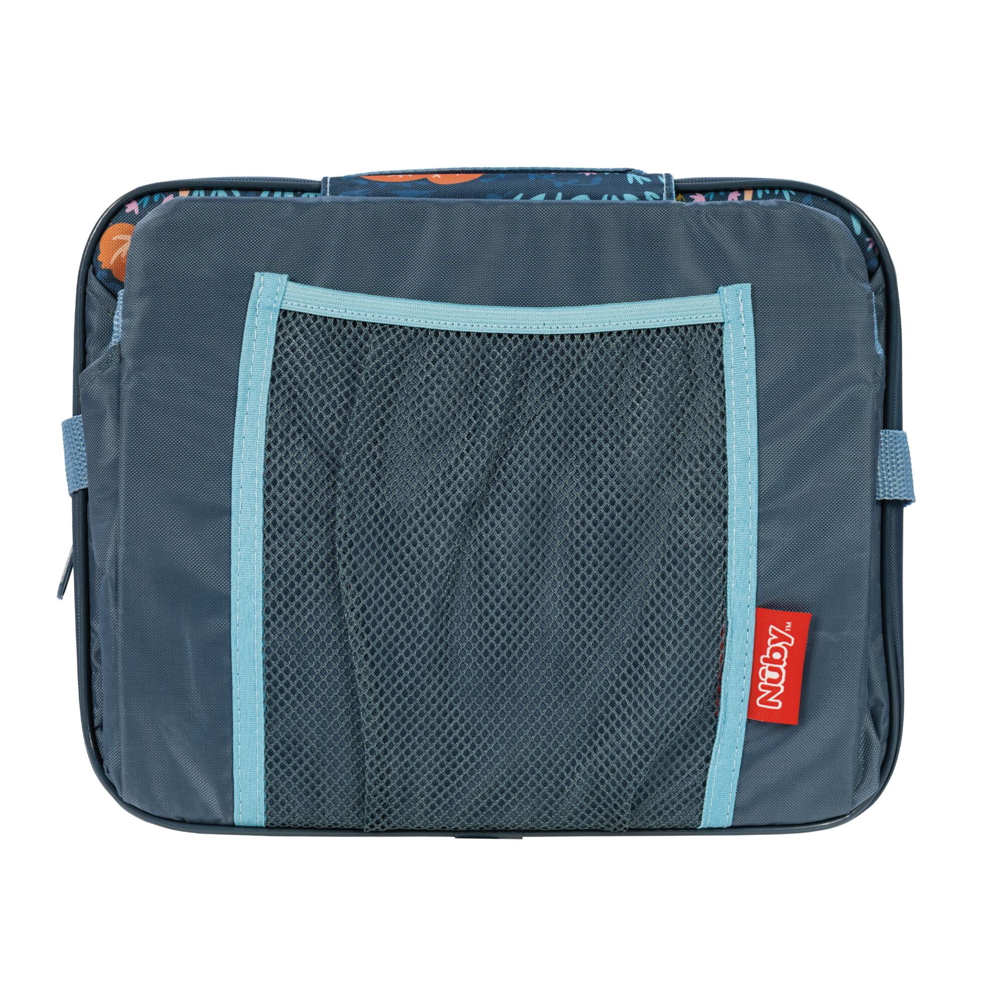 Nuby Easy-Go Lightweight High Chair Booster Seat, For 9 Months and up, Blue Bear Print