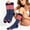 B, variant on Usa Flag Crew Socks, Red White Blue Star Stripe Pattern, Patriotic Casual Socks For Men Women, Independence Day Accessory