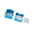 thumbnail image 1 of Snooker Billiards Pool Table Aluminum Pool Cue Chalk Holder Metal Chalk Holder Case blue, 1 of 7