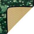 thumbnail image 6 of GZHJMY St.Patrick's Day Kitchen Rugs and Mats,Lucky Clover Non Slip Washable Cushioned Carpets Polyester AntiFatigue Comfort Porch Floor Mat Doormate, 39"x 20", 6 of 7