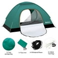 thumbnail image 5 of 3-4 Persons Instant Automatic Pop up Camping Tent UV Protection, Perfect for Beach, Outdoor, Traveling, Hiking, Camping, Hunting, Fishing, 5 of 7