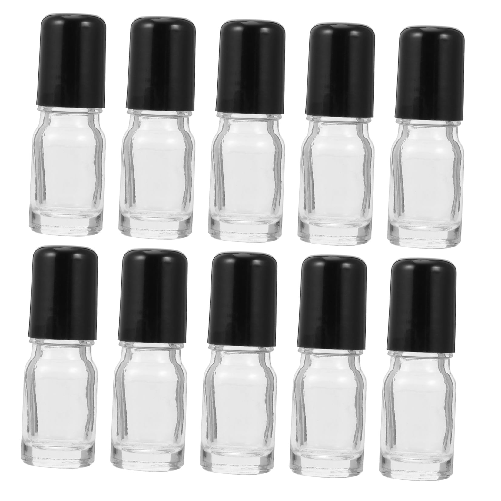 TAILTOSS 25pcs Reusable Bottles Common Material Glass for Custom Blending Women Skincare