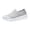 Gray, variant on Willtoo Women's Mesh Slip On Walking Shoes, Lightweight Breathable Sneakers, Wide Toe Casual Loafers, Non Slip Comfortable Summer Shoes