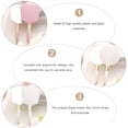 thumbnail image 5 of 2pcs Portable Handheld Makeup Mirror Unique Square Round Shape Makeup Mirror, 5 of 5
