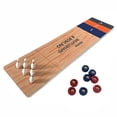 thumbnail image 3 of Graflsoa Ensemble de Jeu Familial Portable 3-en-1: Curling, Quilles, Shuffleboard avec Tissu SBR Durable, Conception Double Face, Roulement et Rangement Faciles pour le Plaisir Intérieur et Extérieur, 3 of 5