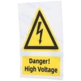 thumbnail image 3 of High Voltage Sign Electrical Warning Sticker High Voltage Label Safety Sign Danger Sign, 3 of 8
