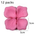 1200 Pcs Artificial Rose Petals, NonWoven Flower Petals for Romantic