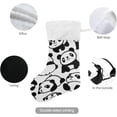 thumbnail image 3 of Coolnut 2PCS Pandas Christmas Stockings, Family Holiday Party Personalized Gift, Christmas Decorations Mantel Decor, 17.71"x12.20", 3 of 7