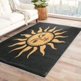 thumbnail image 1 of Washable Rugs 3x5 Sun Rug & Home Decor - Front Door Mat Indoor Entrance, Celestial Rugs for Entryway, Non Slip Soft Low Pile Small Area Rug, Aesthetic Carpet & Room Decorations X-&549, 1 of 7