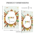 thumbnail image 5 of Kll World Travel3 Wall Plate,Gloss Finish,Standard Size 1 - 5" X 3", Polycarbonate Thermoplastic,Electric Receptacle Plug Covers, 5 of 8