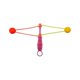 thumbnail image 2 of Bolas de columpio,Swing Balls juego juguete actividades interactivas,Los niños de Swing Balls desarrollan juguetes de habilidades motoras,niño aprendizaje educativo al aire CUTICAT Bolas de columpio, 2 of 8