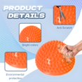 thumbnail image 3 of BESTSKY 2 Pcs Exercise Ball,6.3"*6.3"*3.15" Birth Ball,Anti-Slip Excersing Ball,Orange, 3 of 7